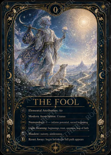 The Fool — Celestial Tarot