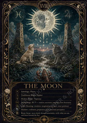 The Moon — Celestial Tarot