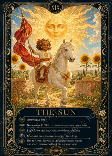 The Sun — Celestial Tarot